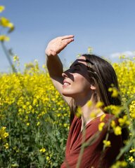 Rosacea - in de zomer