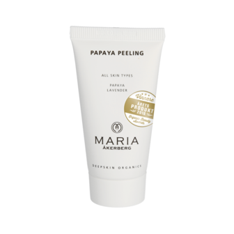 PAPAYA PEELING 30 ML REISVERPAKKING MARIA AKERBERG 