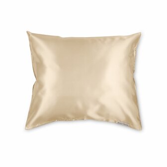 Beauty Pillow Champagne satijn kussensloop 