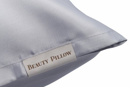 Satijn Kussensloop Beauty Pillow Silver