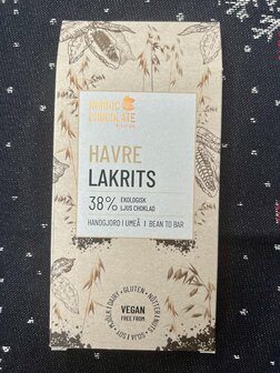 Haver chocola vegan echte drop nordic chocolate 