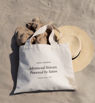 MOOIE CANVAS TOTE BAG  MARIA AKERBERG 