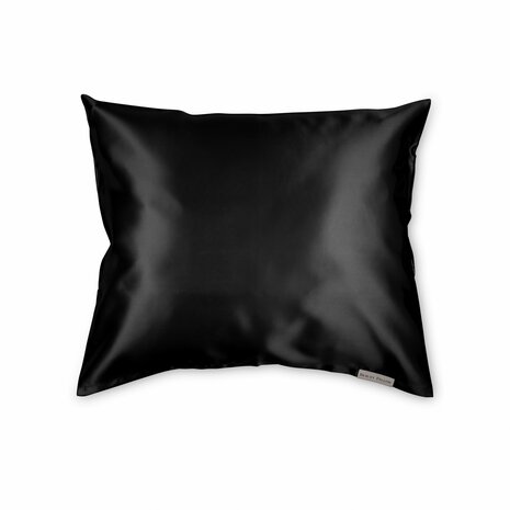 Beauty Pillow Black 60x70 cm satijn kussensloop 