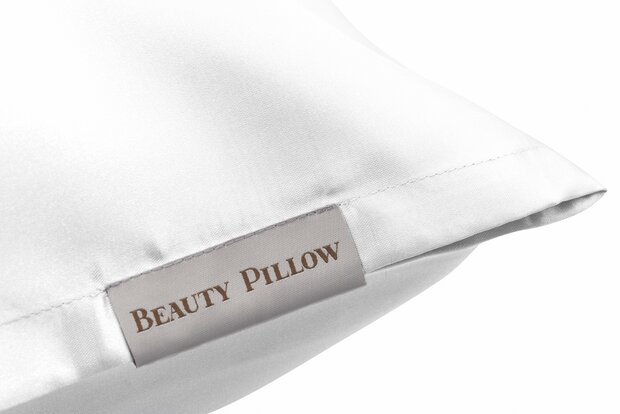 Satijn Kussensloop Wite Beauty Pillow 