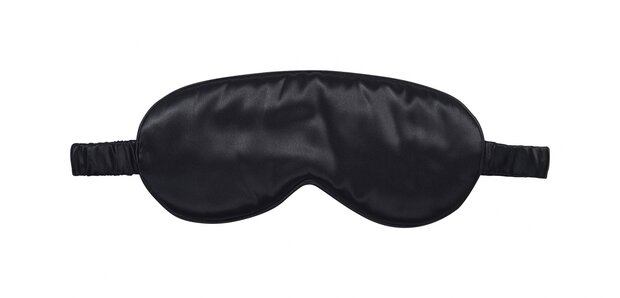 Luxuary Silk Mask BLACK Beauty Pillow