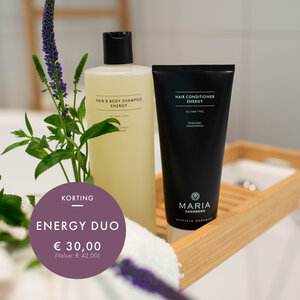 Actie! ENERGY DUO | MARIA ÅKERBERG | Hair & Body Shampoo Energy 500 ml & Hair Conditioner Energy 200 ml