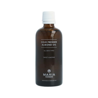 COLDPRESSED ALMOND OIL | MARIA ÅKERBERG | Biologische, Koudgeperste Amandelolie, ideaal als gezichtsolie en gezichtsmassage, make-up remover