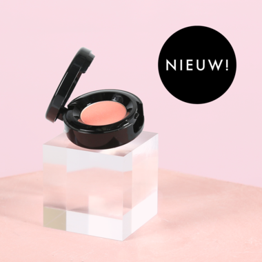 EYESHADOW PINK APRICOT | MARIA ÅKERBERG | Lichte, warme koraalroze oogschaduw met glinstering