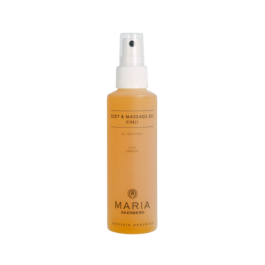 BODY & MASSAGE OIL CHILI | MARIA ÅKERBERG | Sinaasappel, Pepermunt en extract van Chilipeper