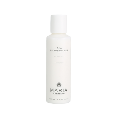 AHA CLEANSING MILK 125 ml | MARIA ÅKERBERG | Gezichtsreiniger met AHA-zuur  | ECO BIO